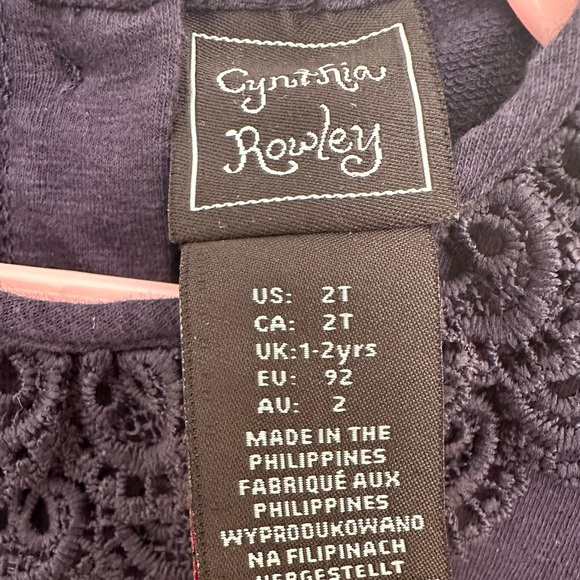 Cynthia Rowley blouse, 2T - Picture 3 of 4